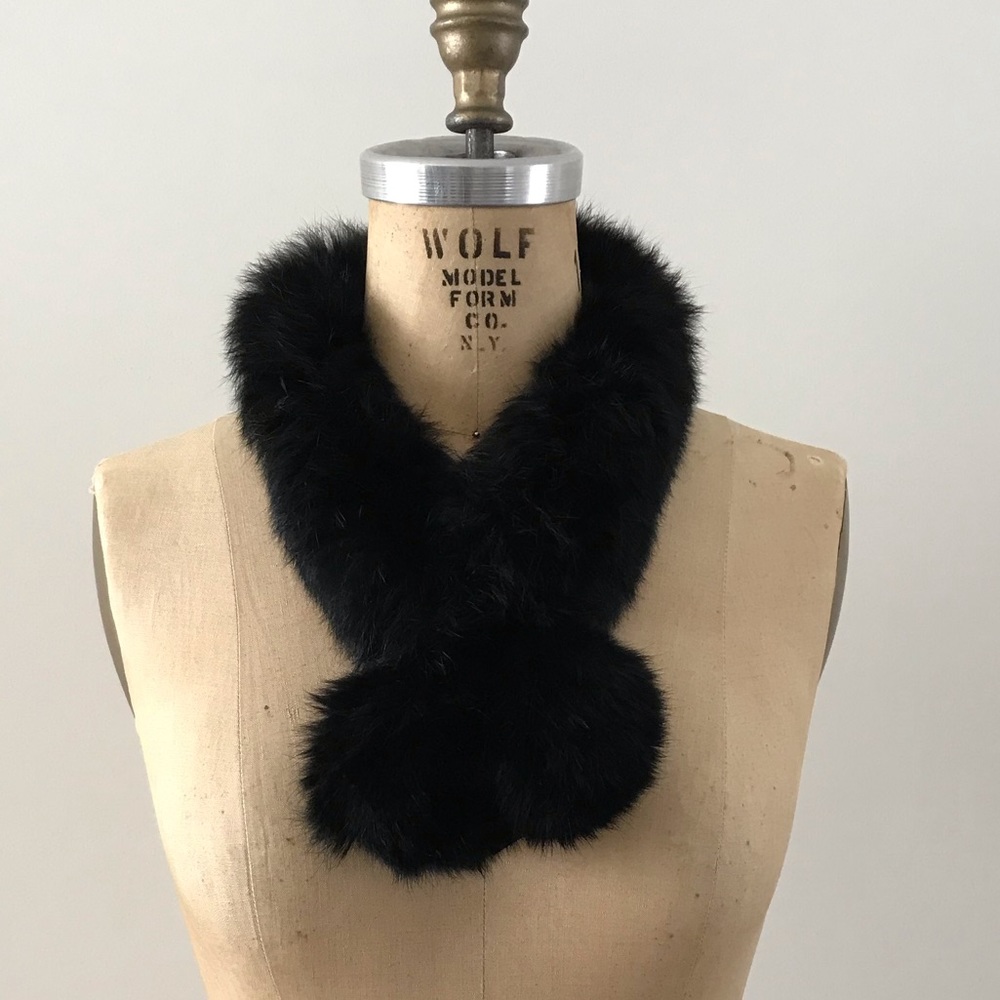 Fur Scarf and Headband